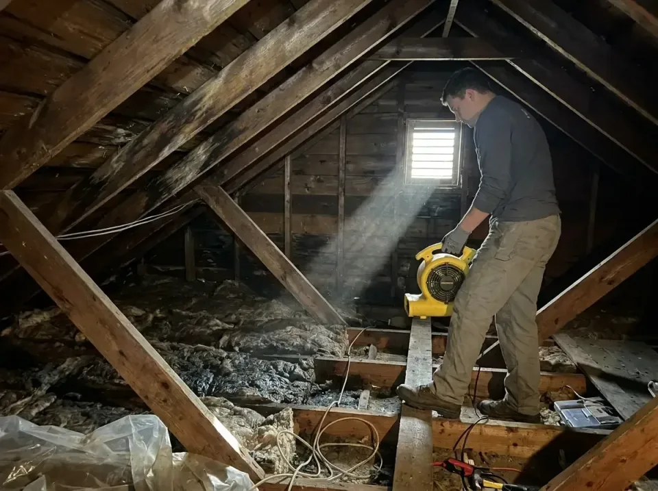 attic-water-damage-drying-proc-007 — frequently asked questions, Emergency Water Extraction & 24/7 Flood Response in Oakton,…